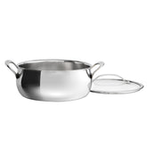 PureClad™ Triple-Ply 4.5 Qt. Stainless Steel Dutch Oven wth Cover