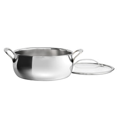 PureClad™ Triple-Ply 4.5 Qt. Stainless Steel Dutch Oven wth Cover