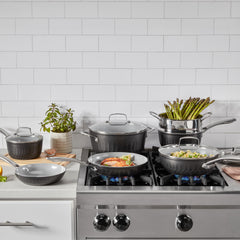 11-Pc Color Impressions Ceramic Nonstick Set