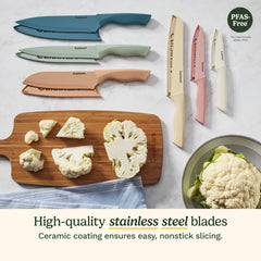 Advantage® 12-Piece Ceramic-Coated Knife Set