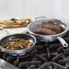 FusionPlus™ 4pc Skillet Set– 10” with Lid & 12” with Lid