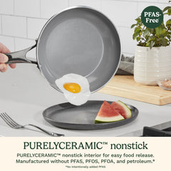 11-Pc Color Impressions Ceramic Nonstick Set