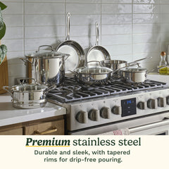 Chef's Classic™ Stainless 11 Piece Set
