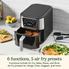 CompactMax™ 8-Qt Basket Air Fryer Pro
