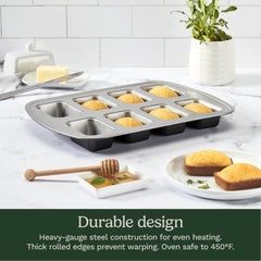 Chef's Classic™ Non-Stick 8-Cup Mini Cornbread Pan