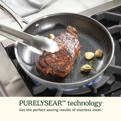 FusionElite+™ Nonstick Tri-Ply Stainless Steel 6-Pc Skillet Set
