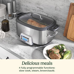 Cook Central® 4-in-1 7QT Multicooker