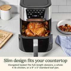 CompactMax™ 8-Qt Basket Air Fryer Pro