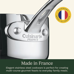 French Classic Tri-Ply Stainless Cookware 13 Piece Set
