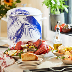 Caskata™ 16 Qt. Enamel on Steel Stockpot with Cover