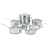 13 Piece Contour Stainless Set