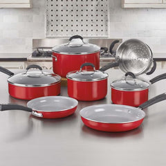 11 Piece Set Ceramica XT Nonstick Cookware