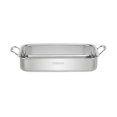 14" Lasagna Pan with Stainless Roasting Rack