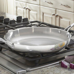 Chef's Classic™ Stainless 12'' Skillet with Helper Handle