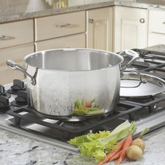 Chef's Classic™ Stainless 6 Quart Stockpot with Cover