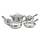 Radiant Pro Stainless with Brushed Titanium Finish 8-Pc Set
