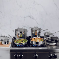Chef's Classic™ Stainless Cookware 13-Piece Set
