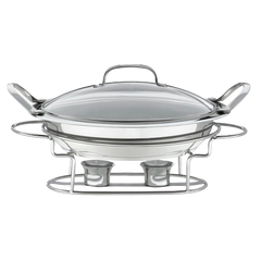 Classic Entertaining Collection 11" Round Buffet Server
