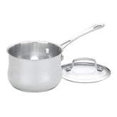 Contour® Stainless 1 Qt. Saucepan with Cover