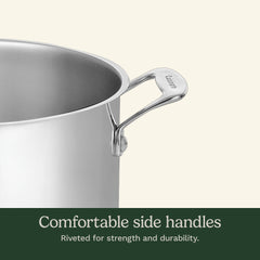 Chef's Classic™ Stainless 12 Quart Pasta/Steamer 4 Piece Set