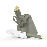 Artisan Elite Stainless Steel Cutlery 6 Piece Knife Block Set