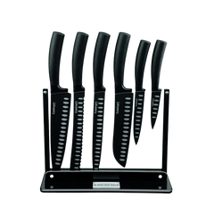 Nonstick Edge 7 Piece Knife Block Set