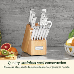 Triple Rivet 15 Piece Knife Block Set