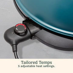 2-in-1 Indoor/Outdoor Electric Griddle