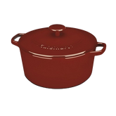 Chef’s Classic™ Enameled Cast Iron Cookware 5 Quart Round Covered Casserole