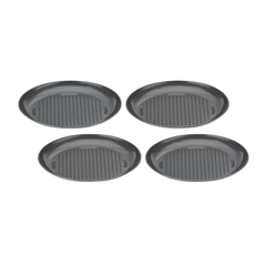 4-pc 6.5" Mini Pizza Pan Set