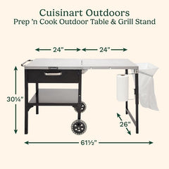 Prep 'n Cook Outdoor Table & Grill Stand