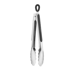 2pc Tong Set: 7" and 9" Stainless Steel Tongs