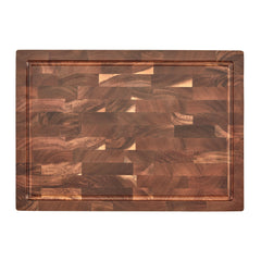 17" Reversible End Grain Acacia Cutting Board