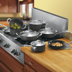 GreenGourmet Hard Anodized 12 Piece Set