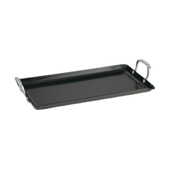 GreenGourmet® Hard Anodized Nonstick Eco-Friendly Double Burner Griddle