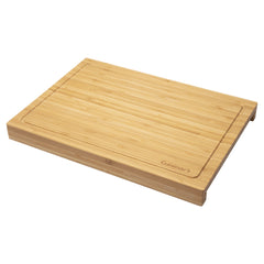Bamboo Cutting Board with Slide Out Tray
