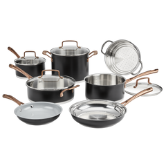 11pc Matte Black Elegance Set