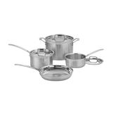 MultiClad Pro Triple Ply Stainless Cookware 7 Piece Set