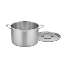 MultiClad Pro Triple Ply Stainless Cookware 12 Quart Stockpot with Cover