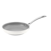 8" Matte White Nonstick Skillet