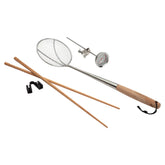 4-Piece Wok Deep Fry Tool Set