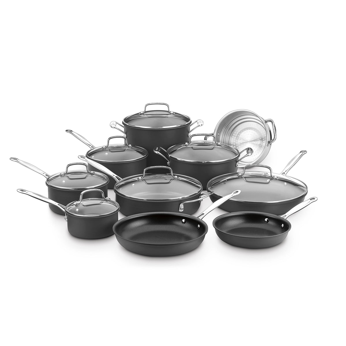 17 Piece Chef’s Classic ™ Nonstick Hard Anodized Set