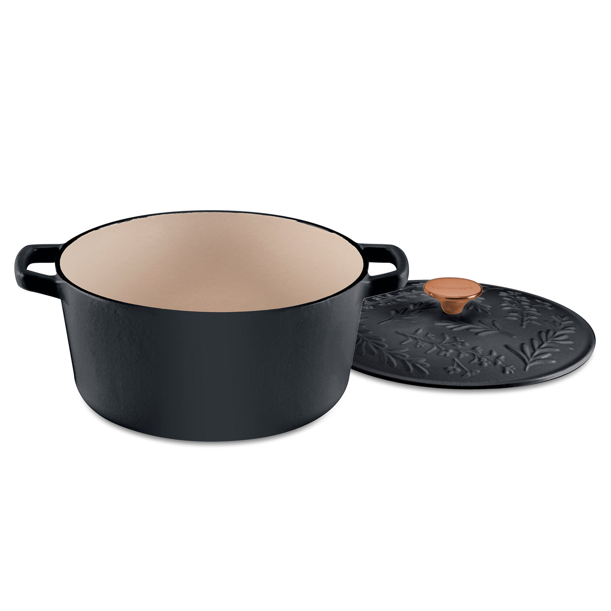 Earth & Essence 5 Qt. Casserole with Cover - Rosemary & Thyme Design