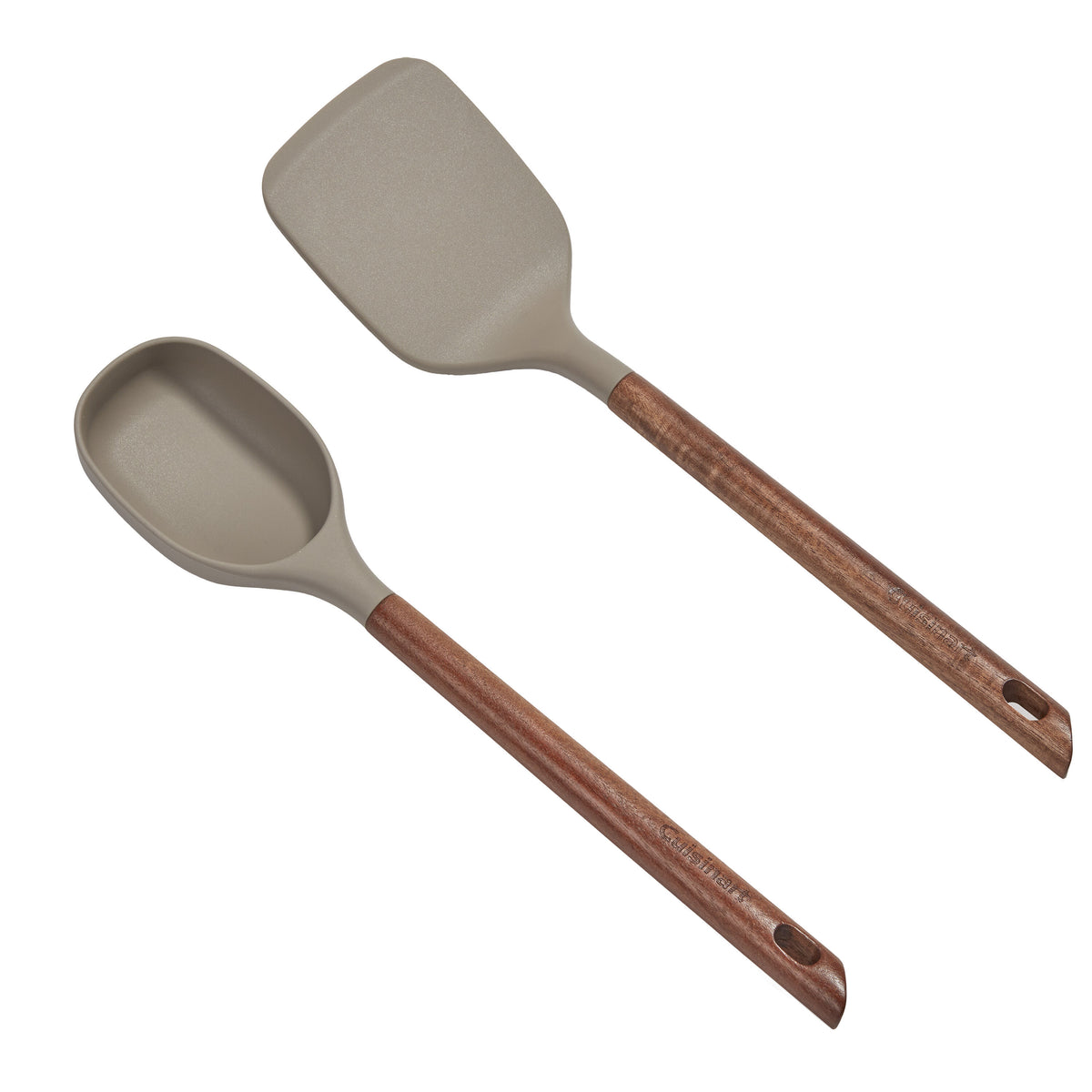 Acacia Fusion Solid Turner & Solid Spoon Set