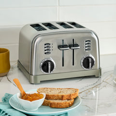 4 Slice Metal Classic Toaster