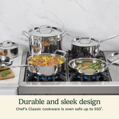 Chef's Classic™ Stainless 7 Piece Set