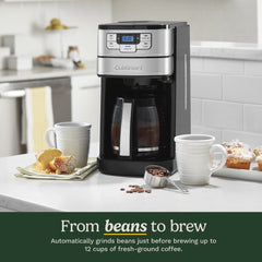 Automatic Grind & Brew 12 Cup Coffee Maker