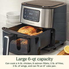 6-qt Basket Air Fryer