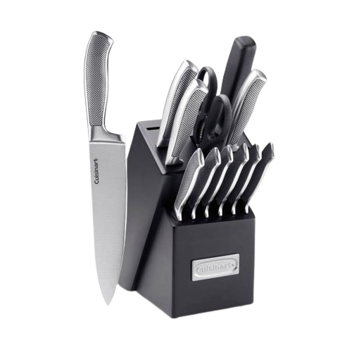 Graphix Collection 13 Piece Stainless Steel Knife Block Set