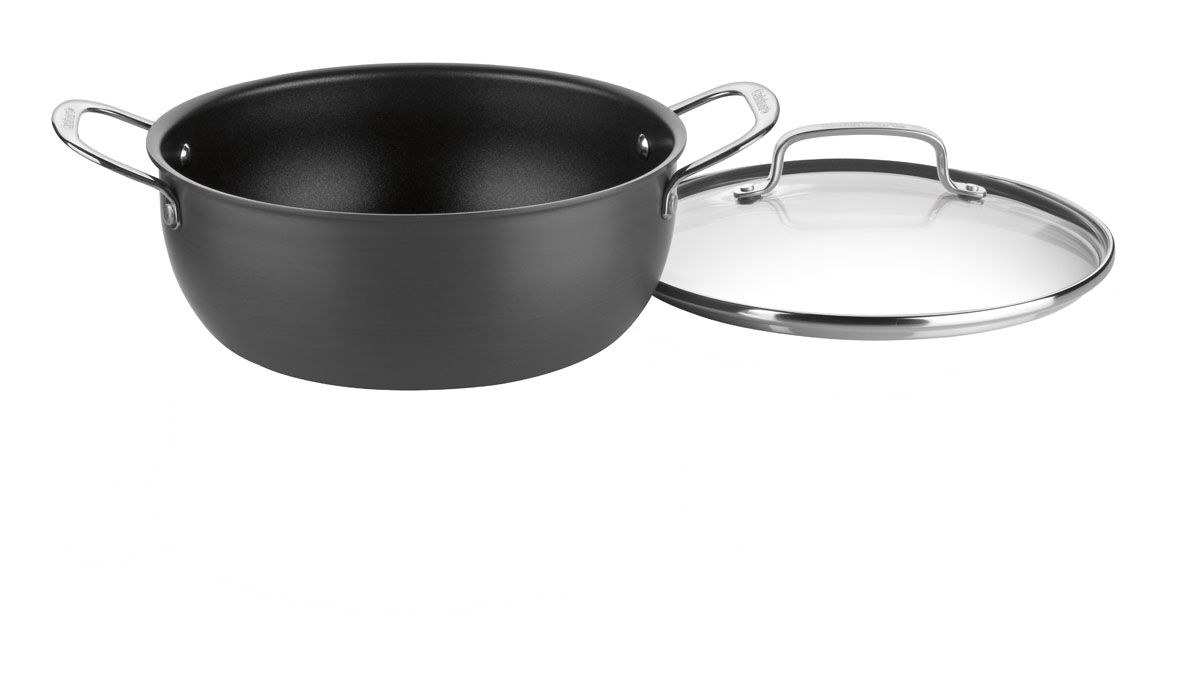Chef's Classic™ Nonstick Hard Anodized 5 Quart Chili Pot with Cover